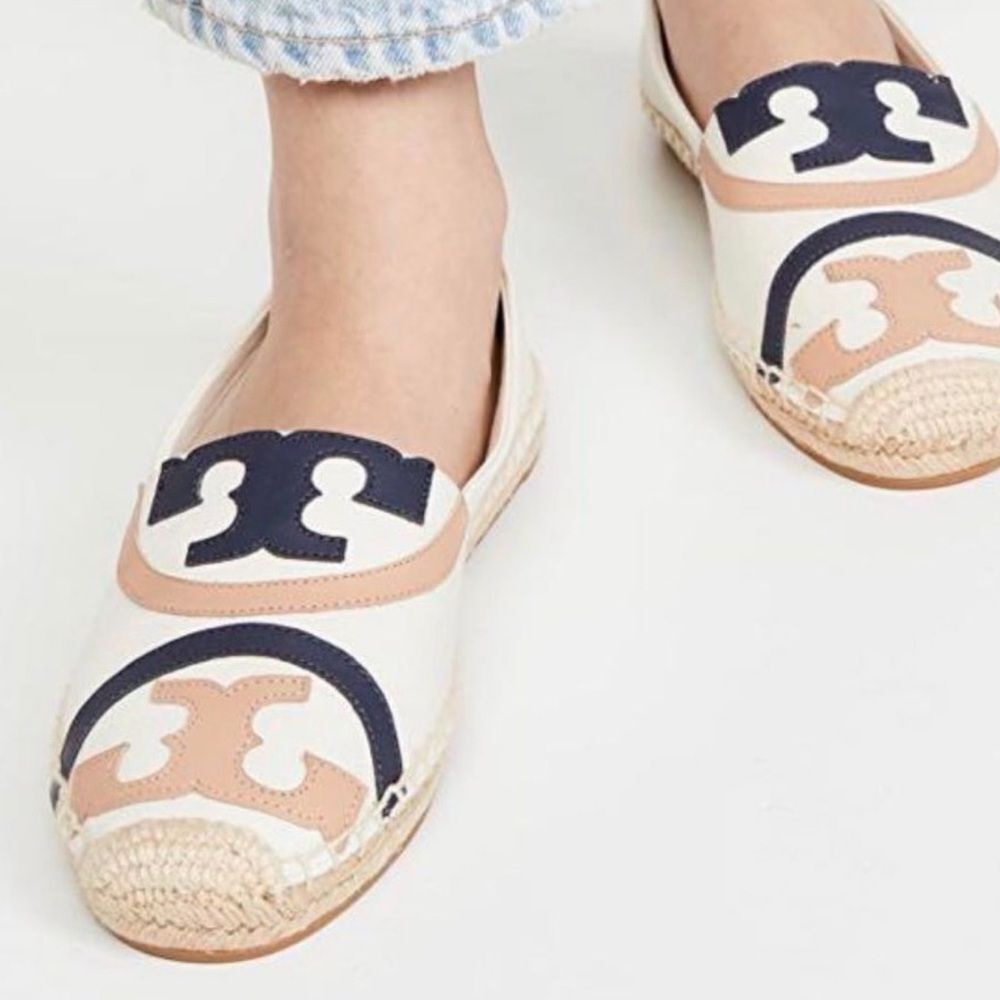 Tory Burch Poppy Logo espadrilles